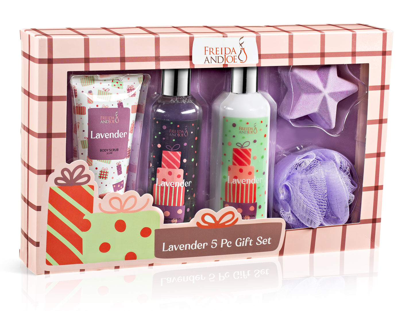 Lavender Fragrance 5-Piece Bath and Body Collection Gift Box