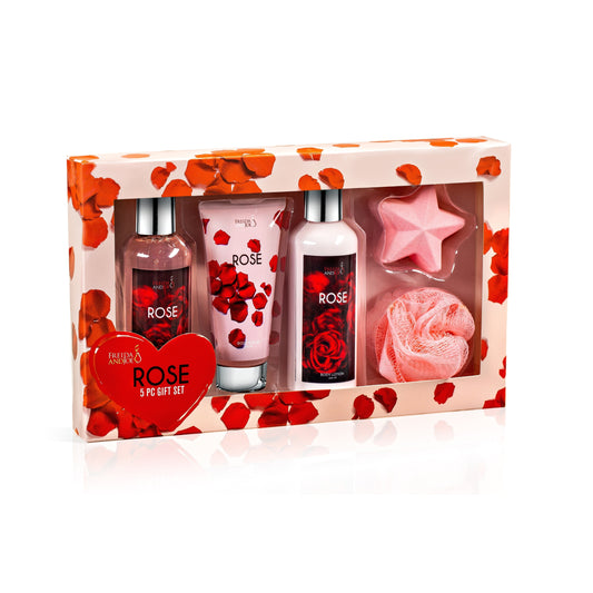 Rose Spa Gift Box for Women – Luxury Bath & Body Gift Set