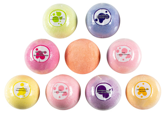 Happy Day Fizzers 9pcs Bath Bomb Spa Gift Set