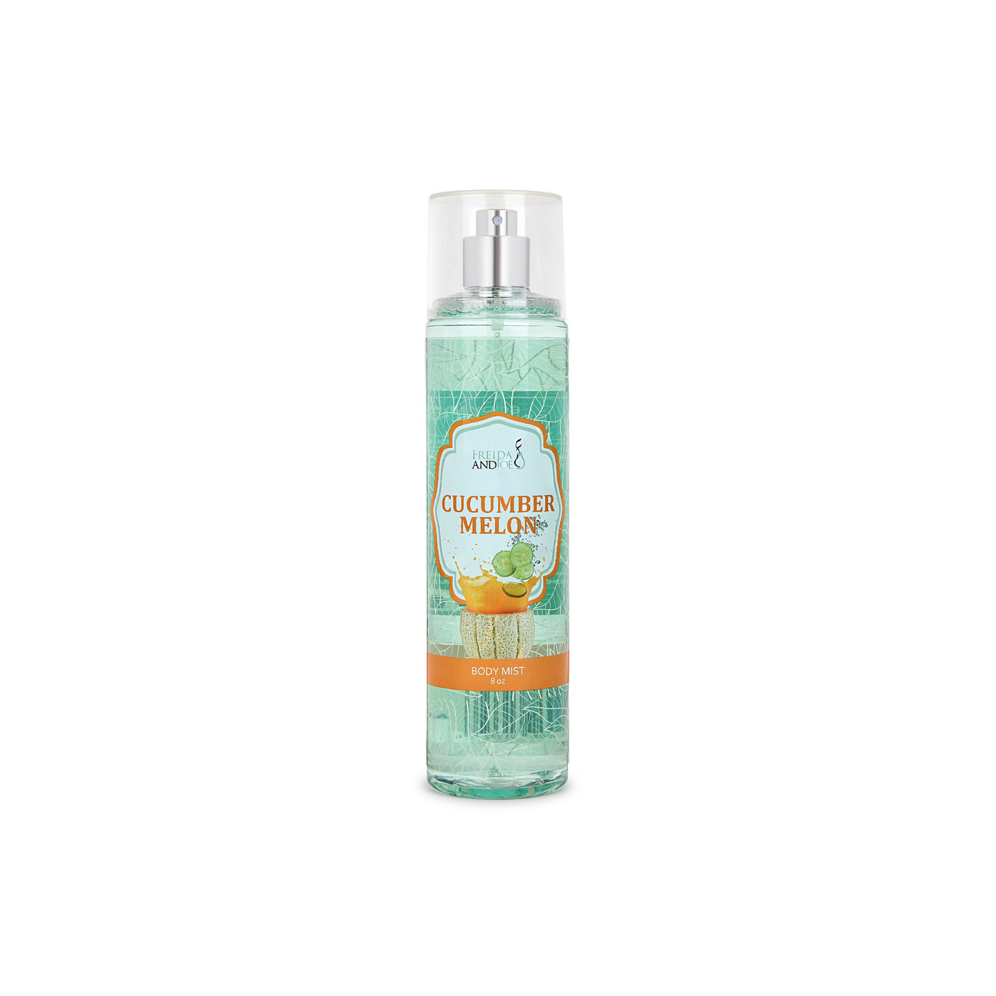 Cucumber Melon Fragrance Body Mist in 8oz Spray Bottle
