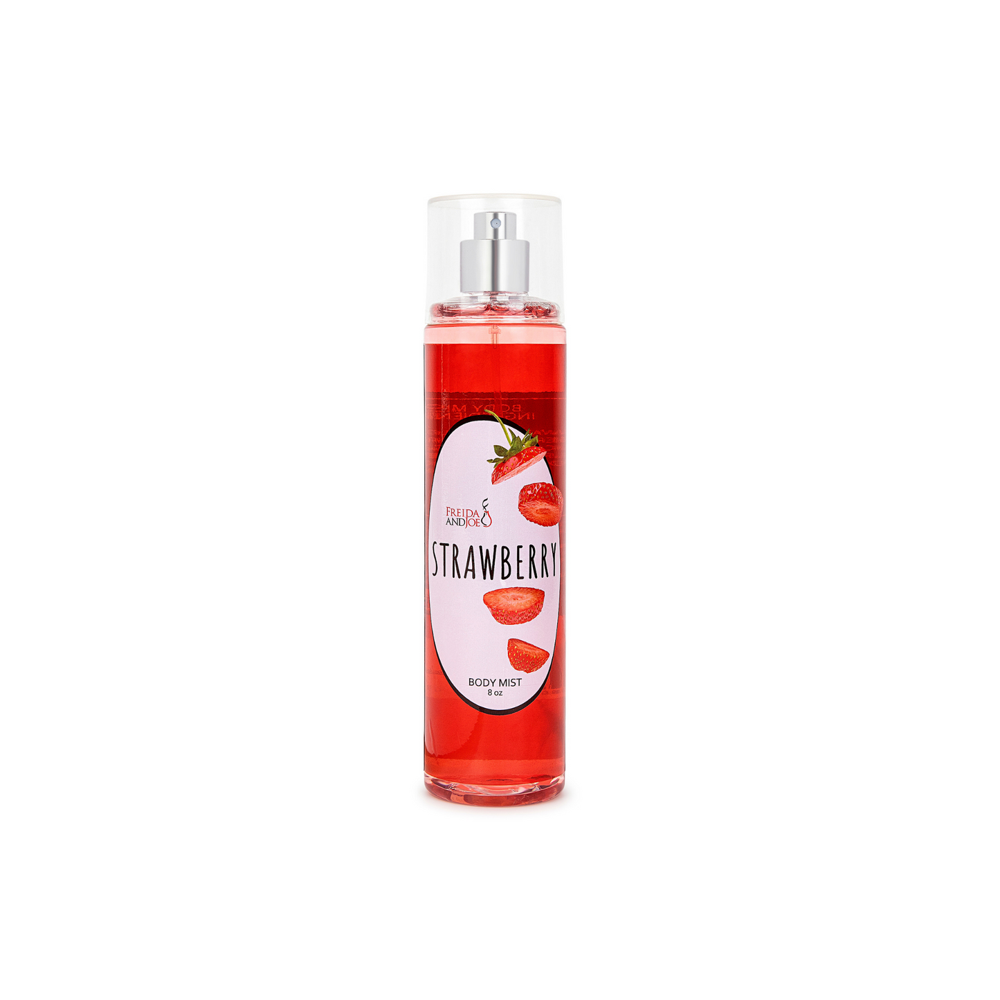 Strawberry Fragrance Body Mist in 8oz Spray Bottle