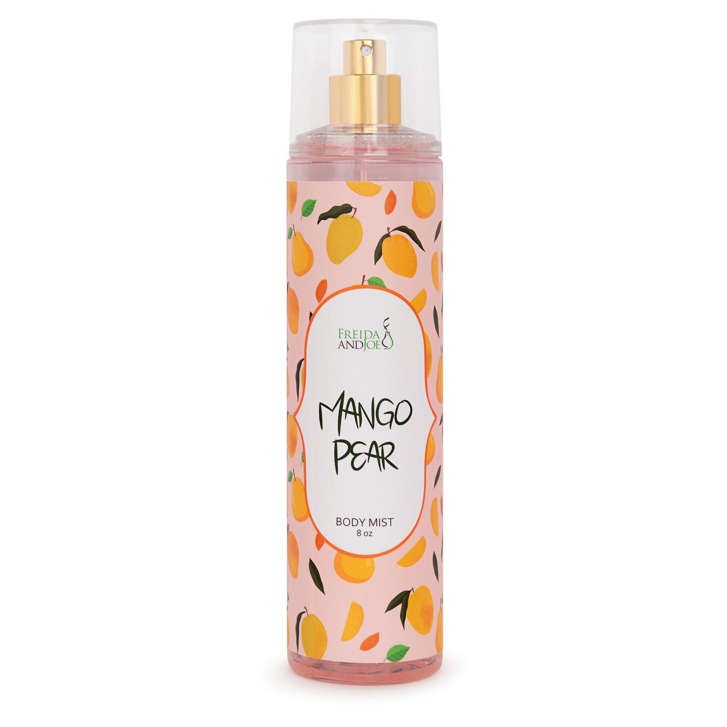 Mango Pear Fragrance Body Mist in 8oz Spray Bottle
