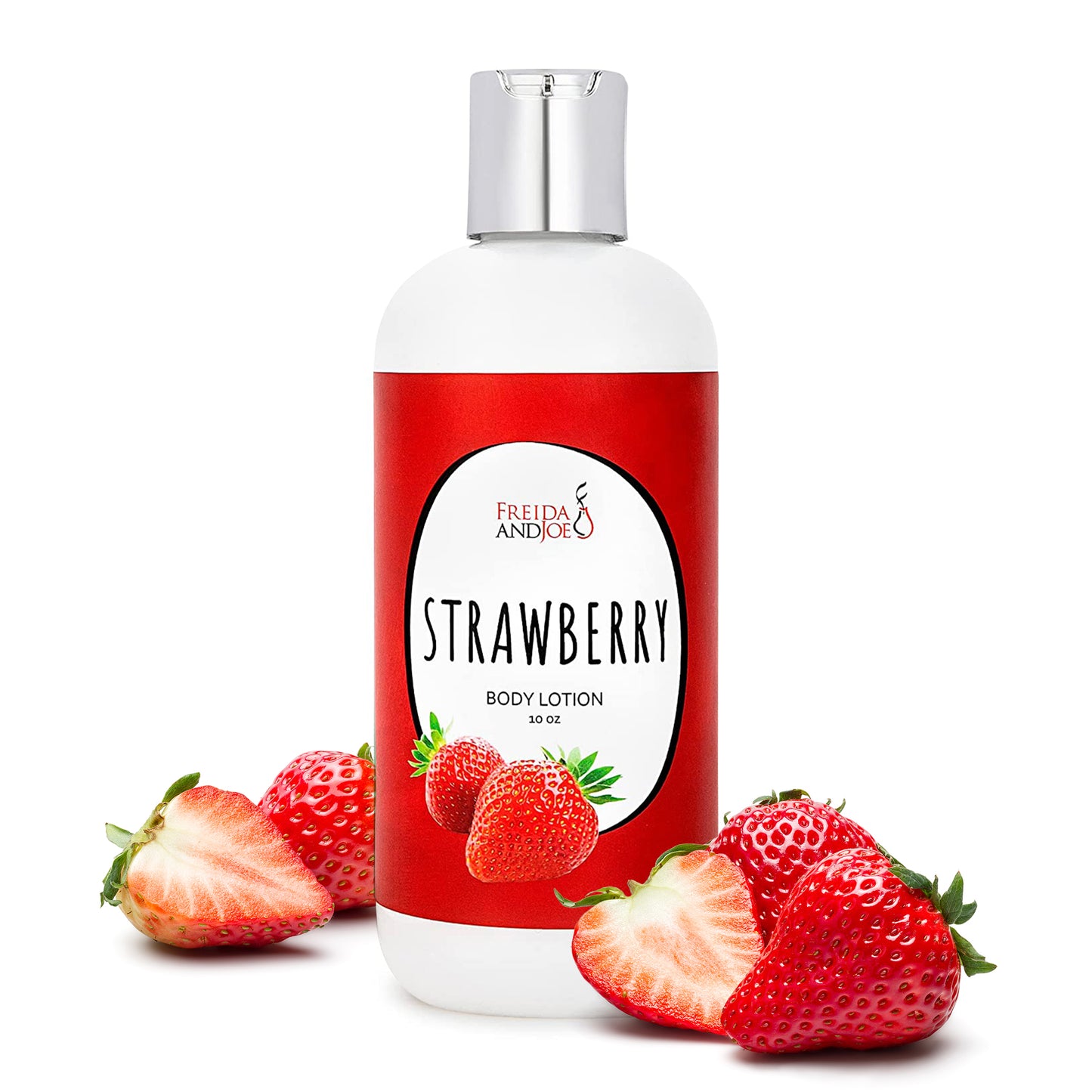 Strawberry Fragrance Body Lotion in 10oz Bottle