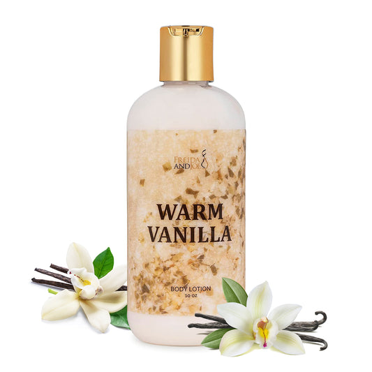 Warm Vanilla Fragrance Body Lotion in 10oz Bottle