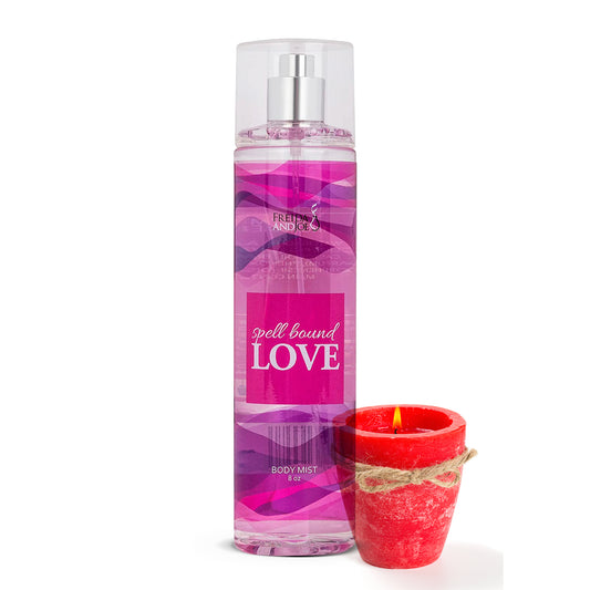 Spell Bound Love Fragrance Body Mist in 8oz Spray Bottle
