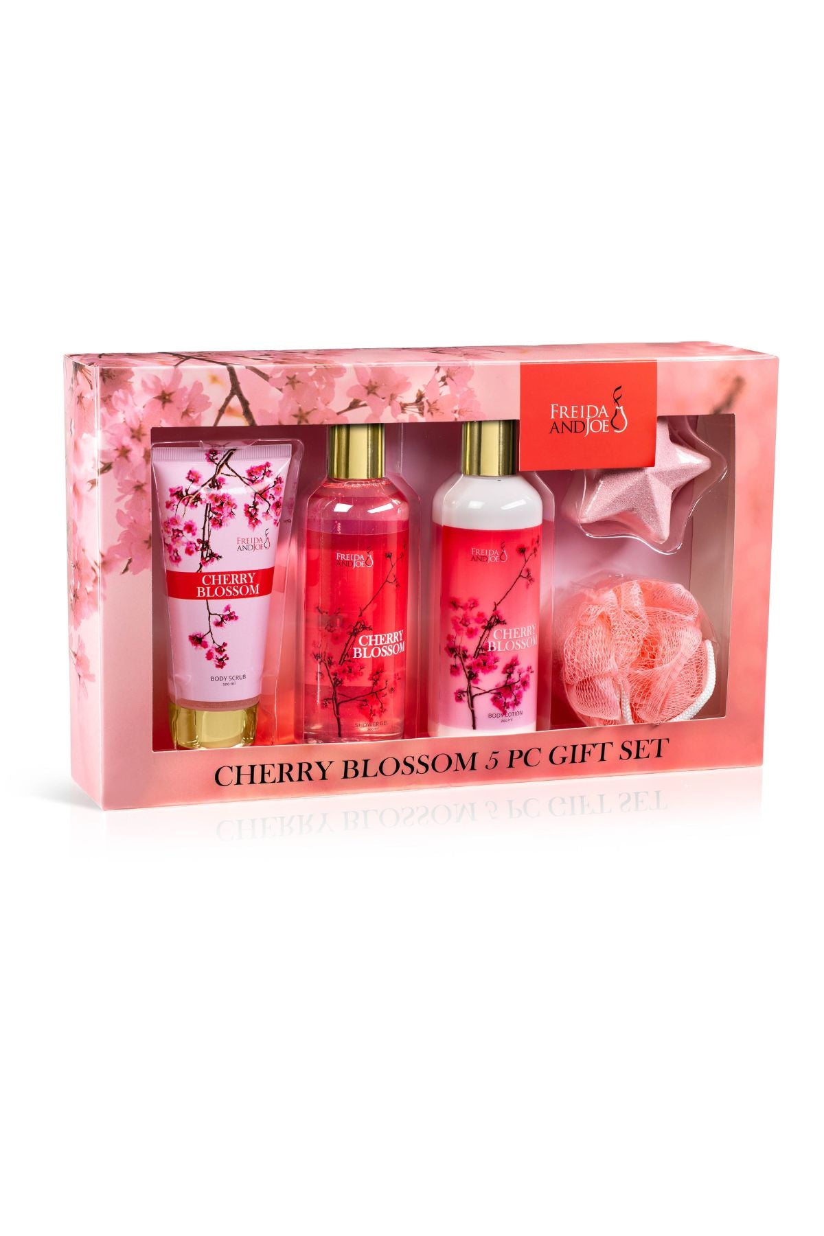 Cherry Blossom 5-Piece Bath and Body Gift Box Set