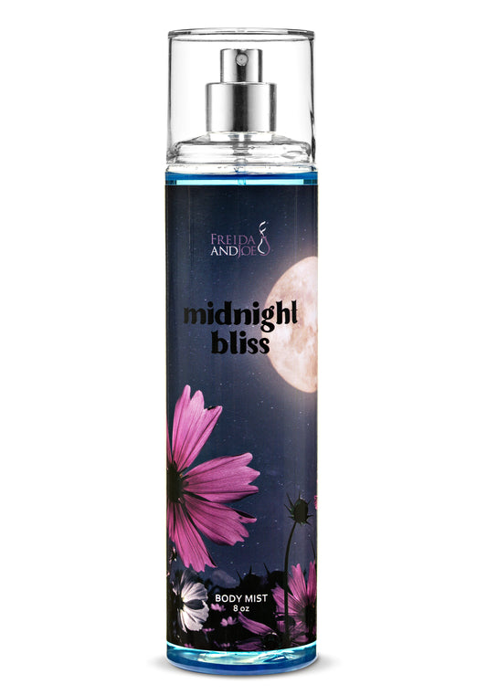 Midnight Bliss Fragrance Body Mist in 8oz Spray Bottle