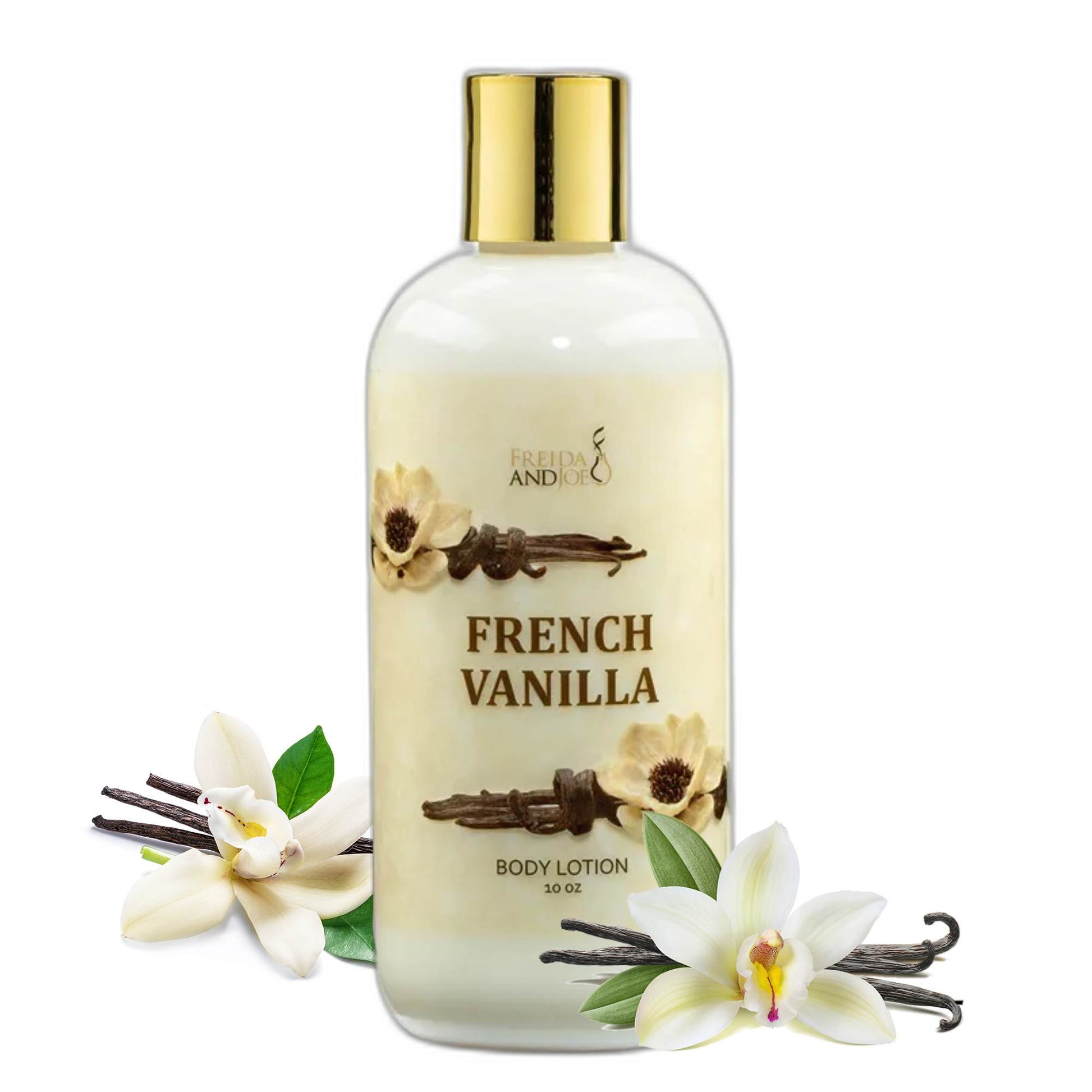 French Vanilla Fragrance Body Mist in 8oz Spray Bottle | Freida & Joe