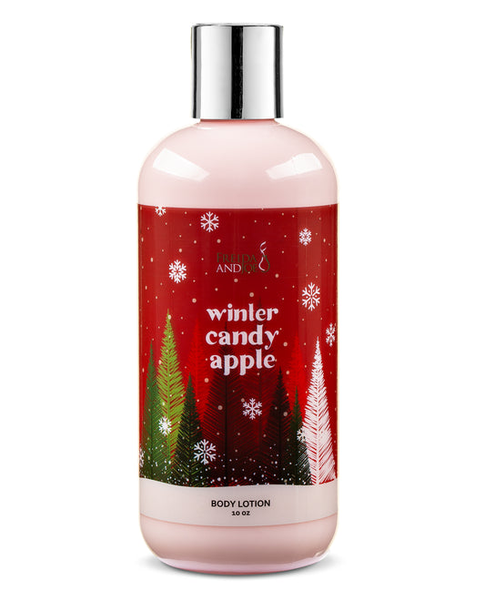 Winter Candy Apple Fragrance Body Lotion in 10oz Bottle