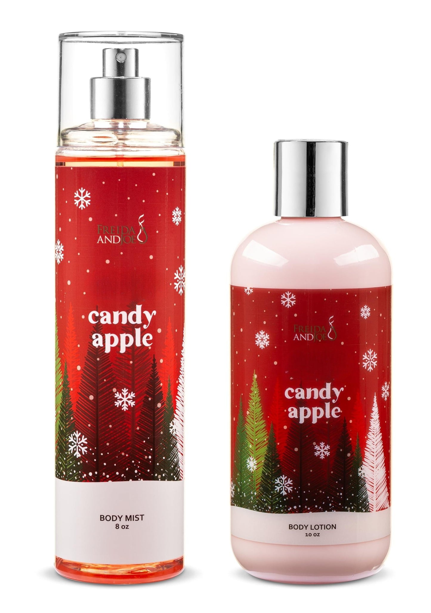 Candy Apple Fragrance 10oz Body Lotion and 8oz Body Mist Spray Bundle