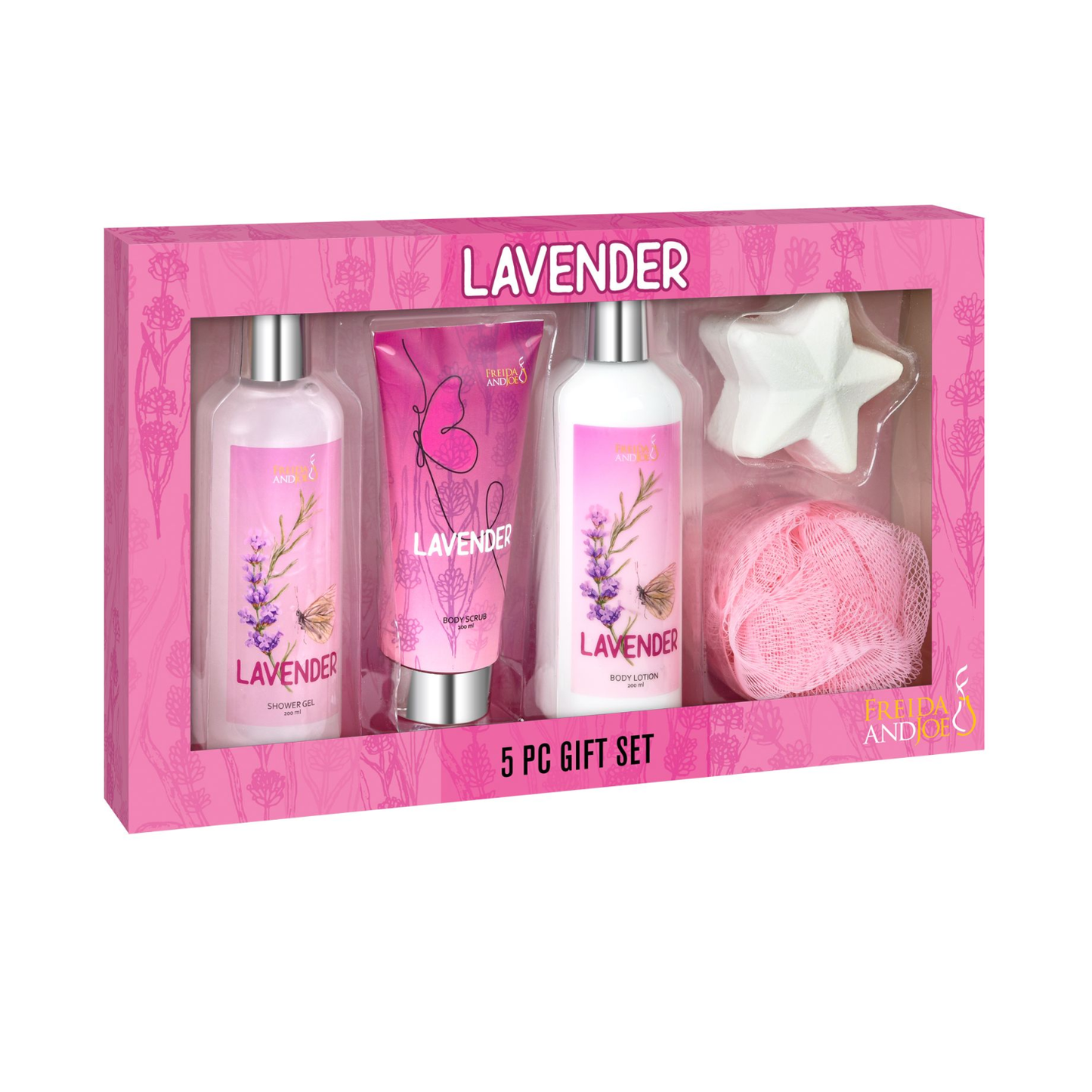 Lavender Spa Gift Box for Women – Luxury Bath & Body Gift Set
