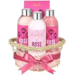 Rose Fragrance Spa Bath & Body Set