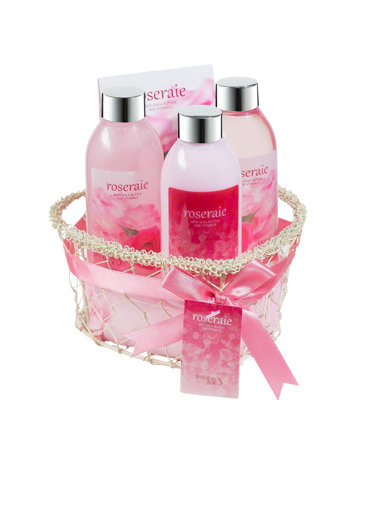 Rose Fragrance Spa Bath & Body Set