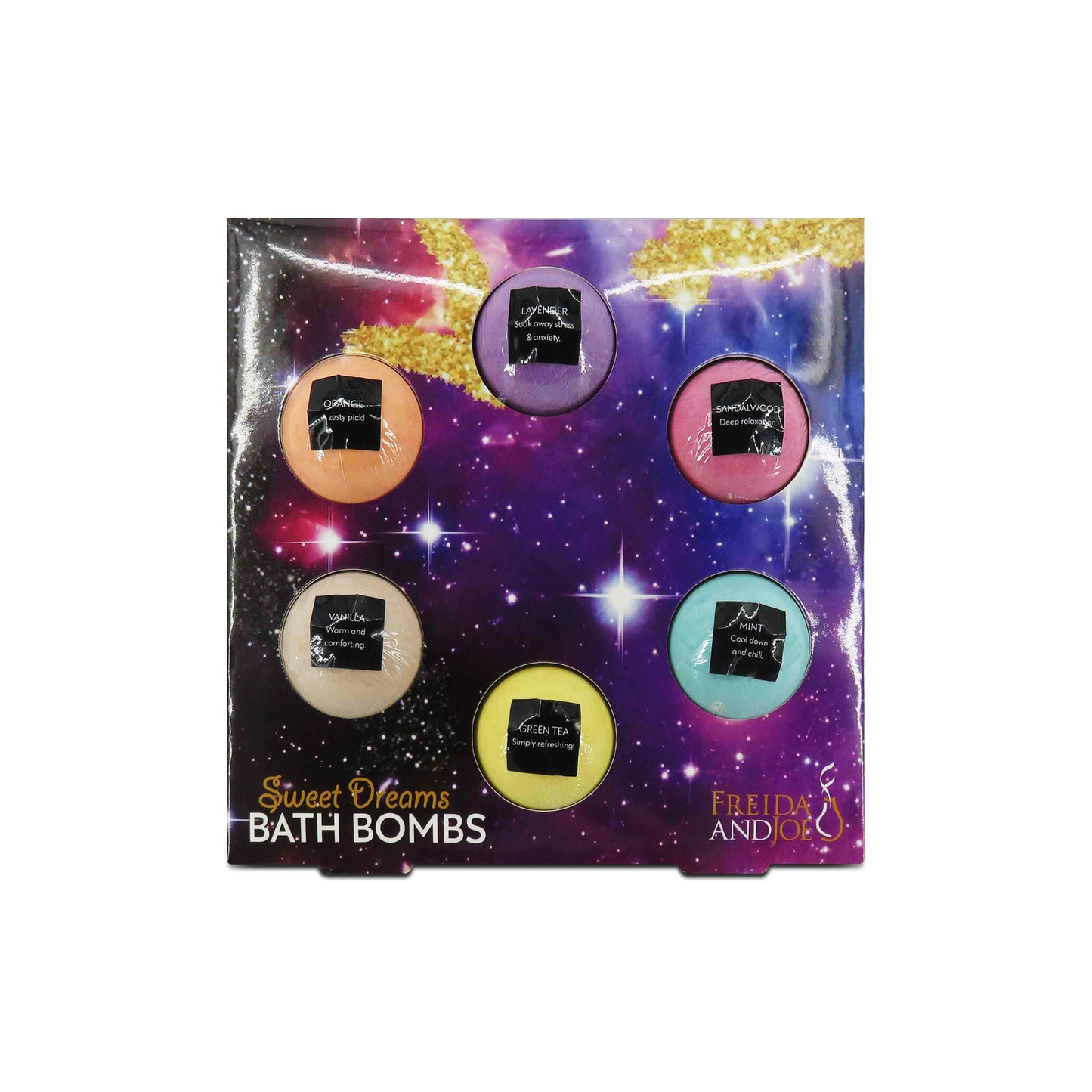 Sweet Dreams 6 pcs Bath Bomb Spa Gift Set