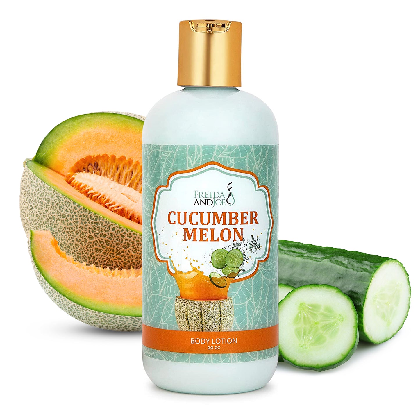 Cucumber Melon Fragrance Body Lotion in 10oz Bottle