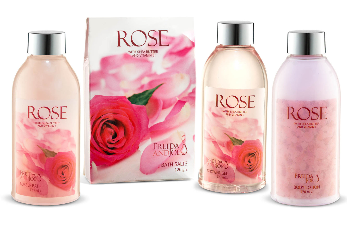 Rose Fragrance Spa Bath & Body Set