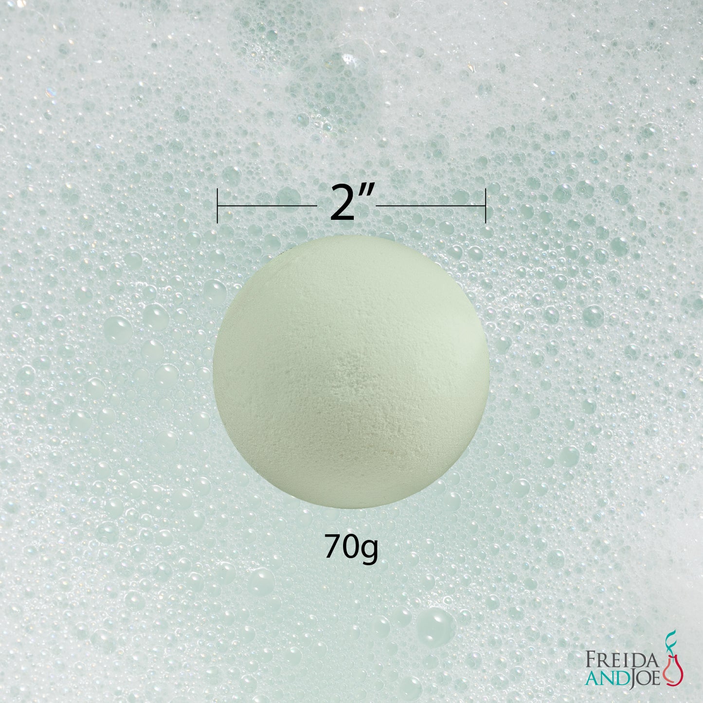 4 Bath Bombs with Essential Oils: Coconut, Cucumber Melon, Vanilla, Sandalwood.