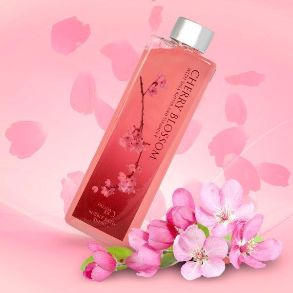 Cherry Blossom Fragrance Spa Gift Set in Wood Curio by Freida and Joe –  Freida & Joe