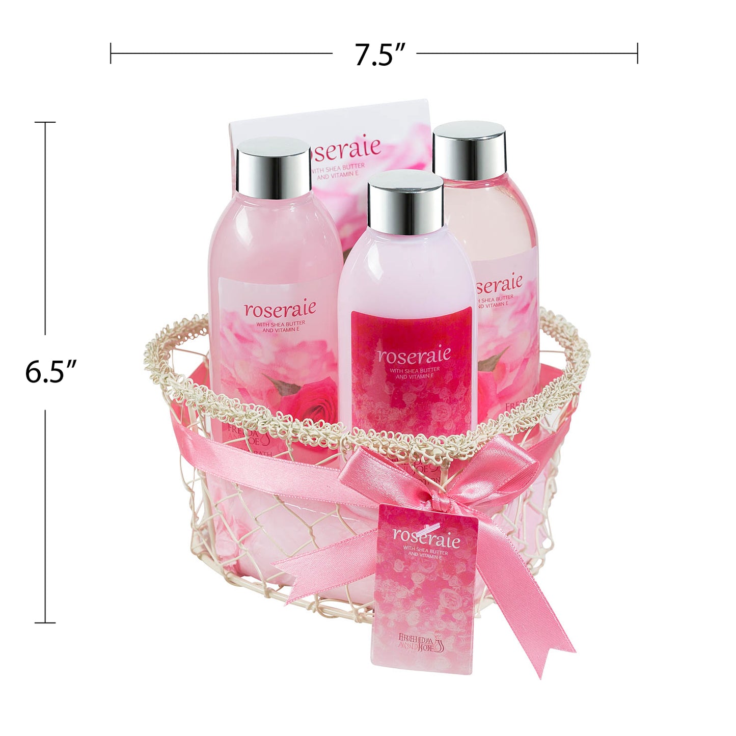 Rose Fragrance Spa Bath & Body Set